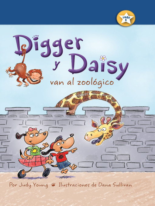Cover image for Digger y Daisy van al zoológico (Digger and Daisy Go to the Zoo)